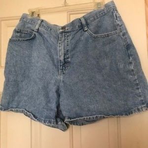 Riders Denim Jean Shorts Size 13